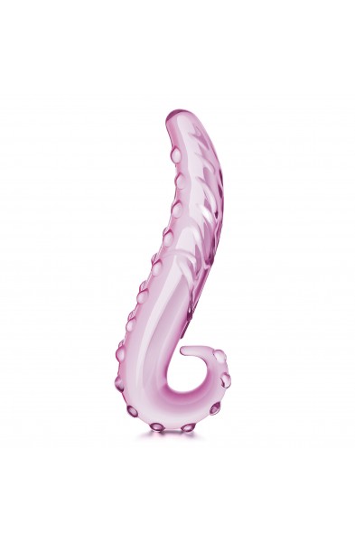 6 Inch Lick-It Glass Dildo