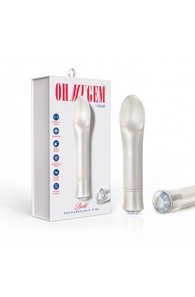 Oh My Gem - Bold - Diamond - White