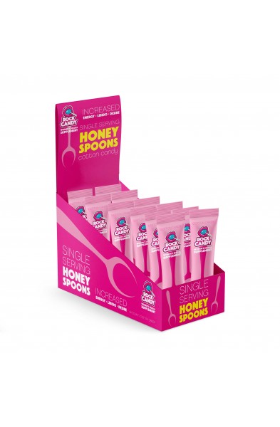 Honey Spoon - Female Sexual Supplement - Cotton  Candy 24 Ct Display