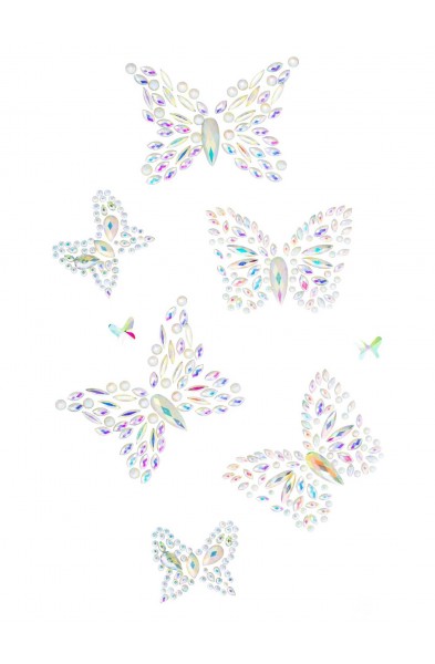 Aurelia Glow in the Dark Body Jewels Sticker