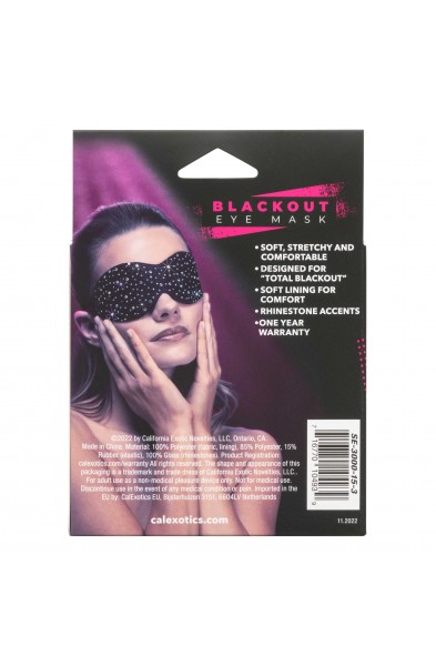 Radiance Blackout Eye Mask - Black