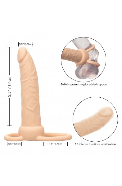 Performance Maxx Rechargeable Dual Penetrator -  Ivory