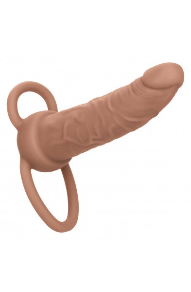 Performance Maxx Rechargeable Dual Penetrator -  Brown