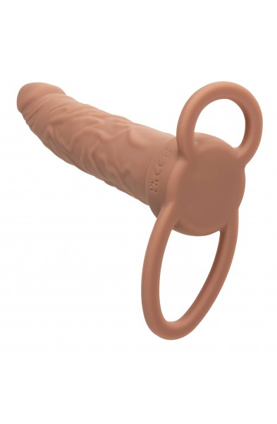 Performance Maxx Rechargeable Dual Penetrator -  Brown