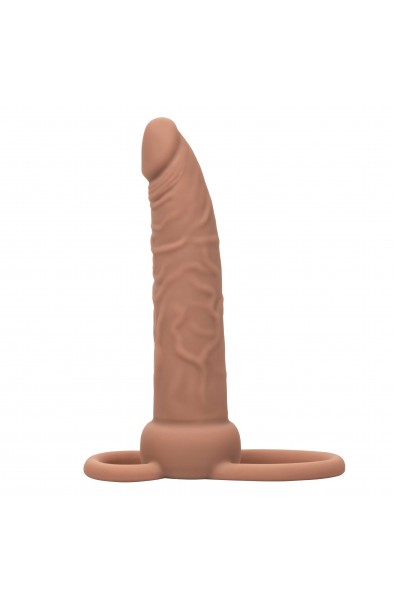 Performance Maxx Rechargeable Dual Penetrator -  Brown