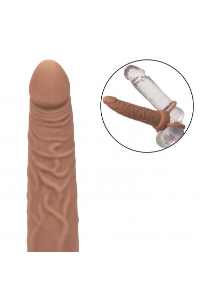 Performance Maxx Rechargeable Dual Penetrator -  Brown