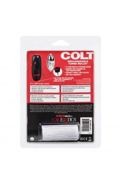 Colt Rechargeable Turbo Bullet - Silver