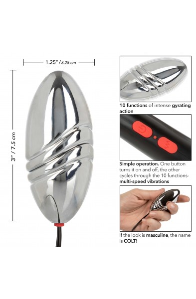 Colt Rechargeable Turbo Bullet - Silver