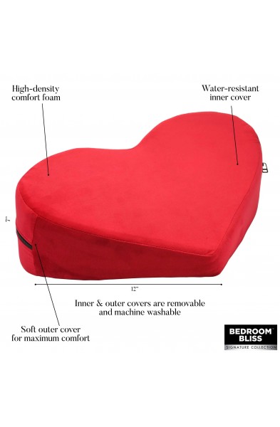 Love Pillow Heart Pillow - Red
