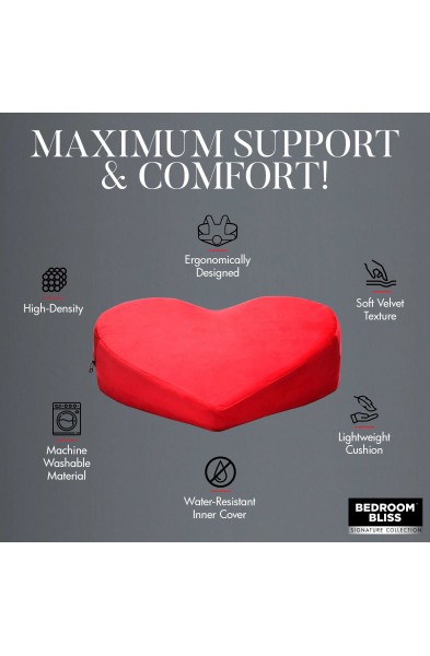 Love Pillow Heart Pillow - Red
