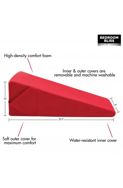 Xl-Love Cushion Large Wedge Pillow - Red