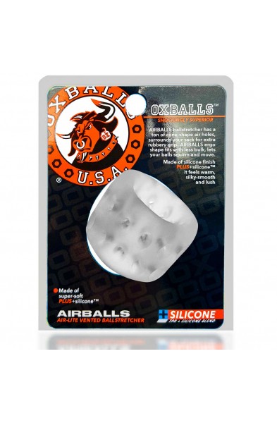 Airballs Air-Lite Vented Ball Stretcher - Clear  Ice