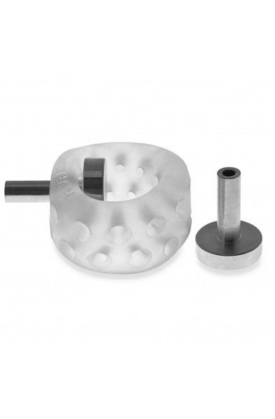 Airballs Electro Air-Lite Ballstretcher With Two   4mm Electro Contact - Clear Ice