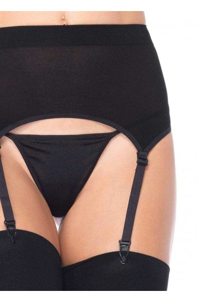 Zara Garter Belt and Stocking - One Size - Black
