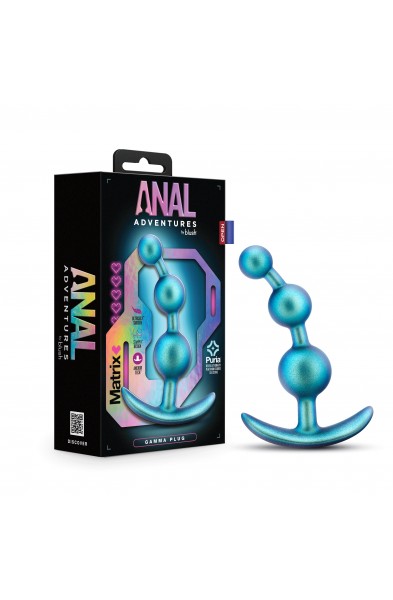 Anal Adventures Matrix - Gamma Plug - Neptune Teal