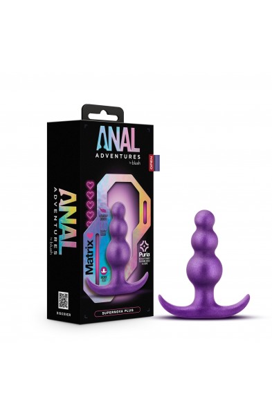 Anal Adventures Matrix - Supernova Plug - Galactic Purple