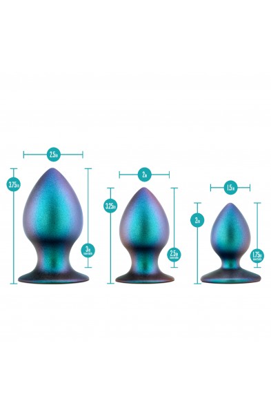 Anal Adventures Matrix - Metaverse Plug Kit - Dark Millenia