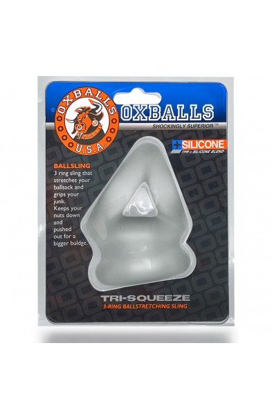 Tri-Squeeze Cocksling - Clear