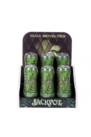 Jackpot Aircraft Cup Style Male Masturbator 420  Series Display of 6