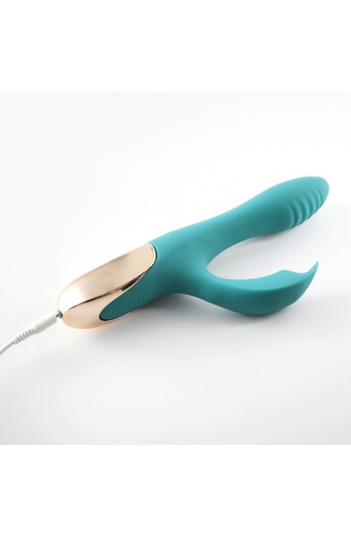 Skyler Silicone Bendable Rabbit - Green