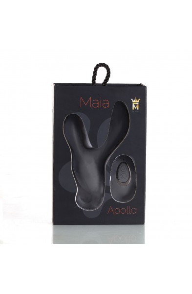 Apollo 15-Function Remote Control Prostate  Massager - Grey