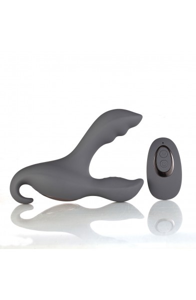 Apollo 15-Function Remote Control Prostate  Massager - Grey
