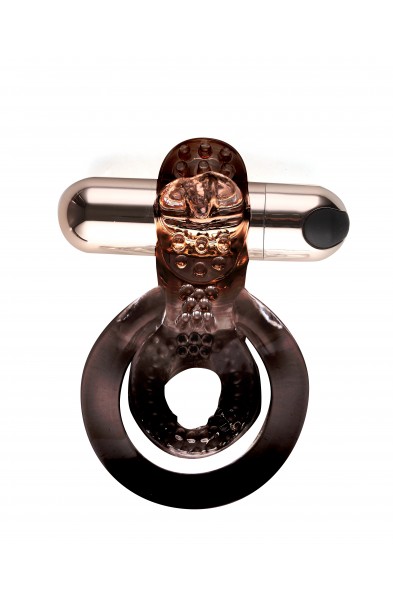 Jayden Vibrating Erection Enhancer Ring - Rose  Gold