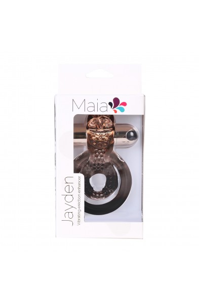 Jayden Vibrating Erection Enhancer Ring - Rose  Gold