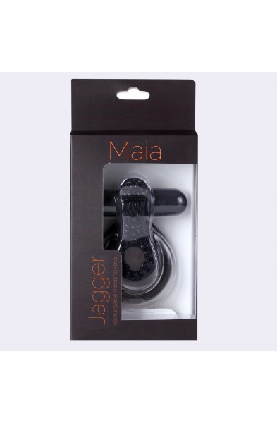Jagger Vibrating Erection Enhancer Ring - Black