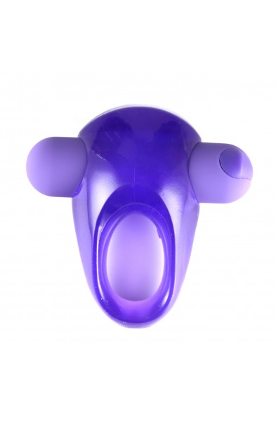Casey Vibrating Erection Enhancer Ring - Purple