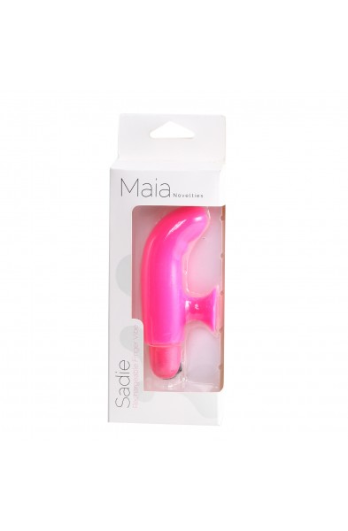 Sadie Silicone Finger Vibrator - Pink