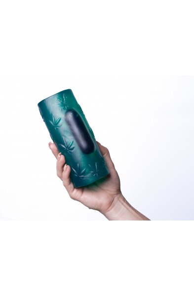 Blaze Vibrating Male Masturbator 420 Series -  Green