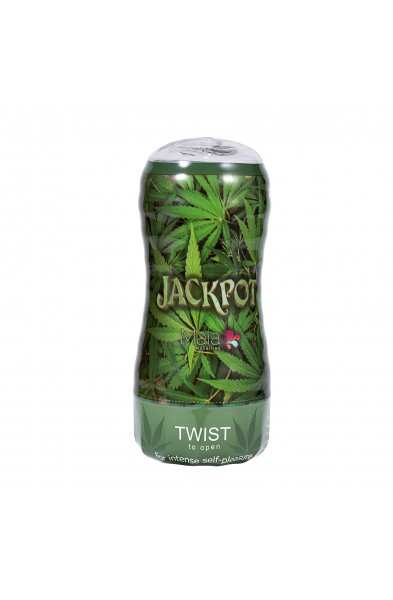 Jackpot Aircraft Cup Style Male Masturbator 420  Series - Clear