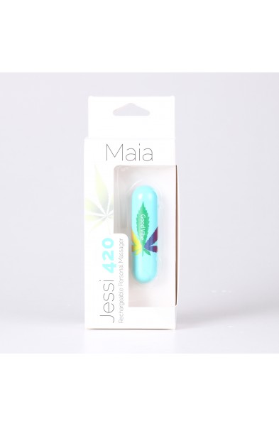 Jessi 420 Series Super Charged Mini Bullet - Teal  Blue