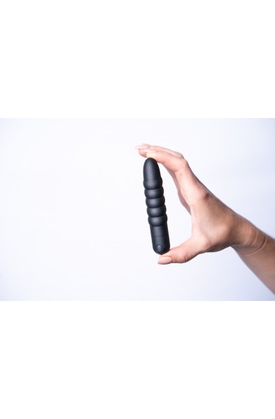 Lola 10 Function Vibrating Twisty Bullet - Black
