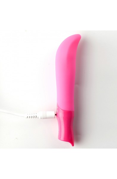 Maddie Silicone G-Spot Vibrator - Pink