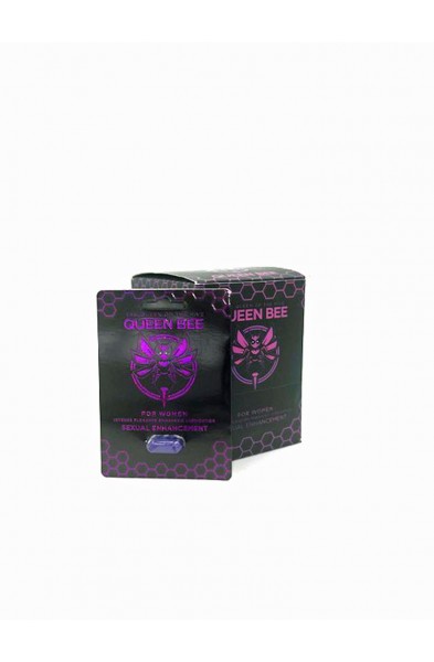 Queen Bee Female Enhancer 24 Ct Pill Display