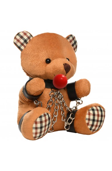 Gagged Teddy Bear Plush