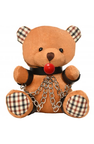 Gagged Teddy Bear Plush