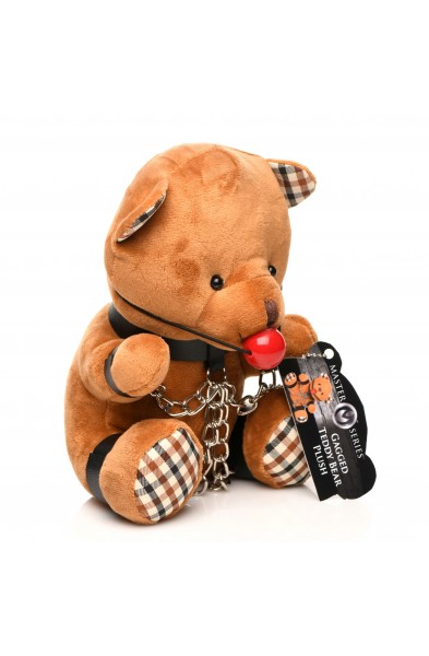 Gagged Teddy Bear Plush