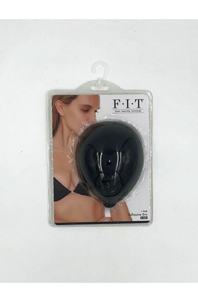 Cloth Adhesive Bra - Cup B - Black