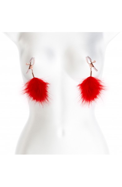 Bound - Nipple Clamps - F1 - Red