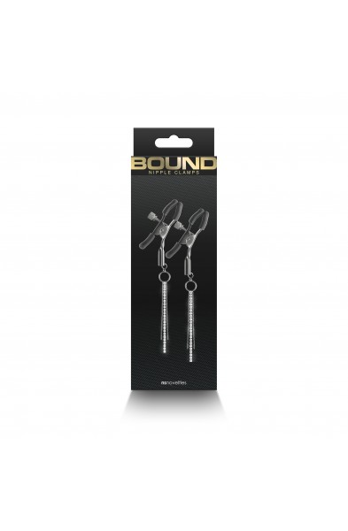 Bound - Nipple Clamps - D3 - Gunmetal