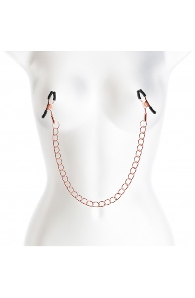 Bound - Nipple Clamps - Dc2 - Rose Gold