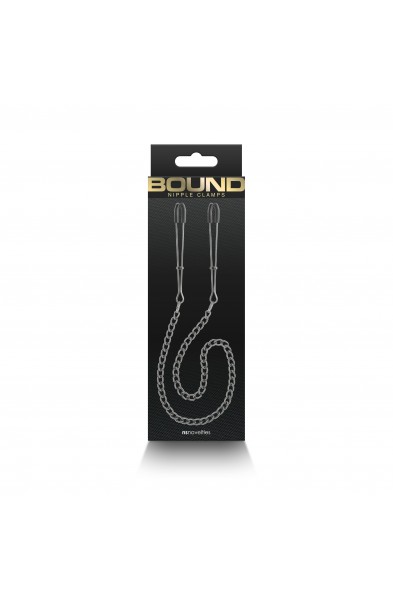 Bound - Nipple Clamps - Dc3 - Gunmetal