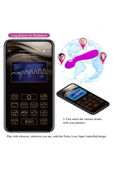 Pretty Love Hector Global Remote Control Series -  Purple