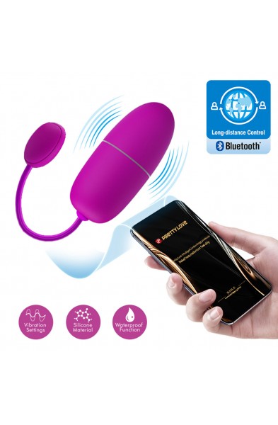 Pretty Love Nymph Global Remote Control Series -  Purple