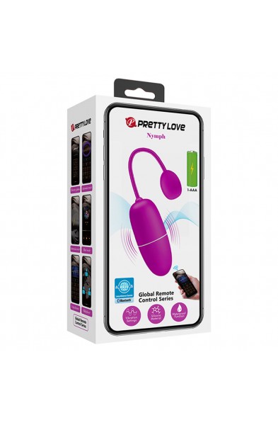 Pretty Love Nymph Global Remote Control Series -  Purple
