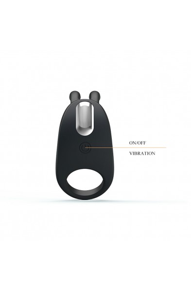 Pretty Love Rabbit Vibrator - Black
