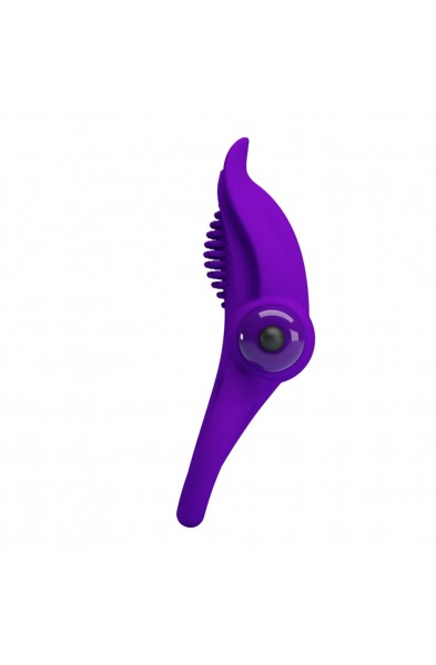Pretty Love Vibrant Penis Ring - Purple
